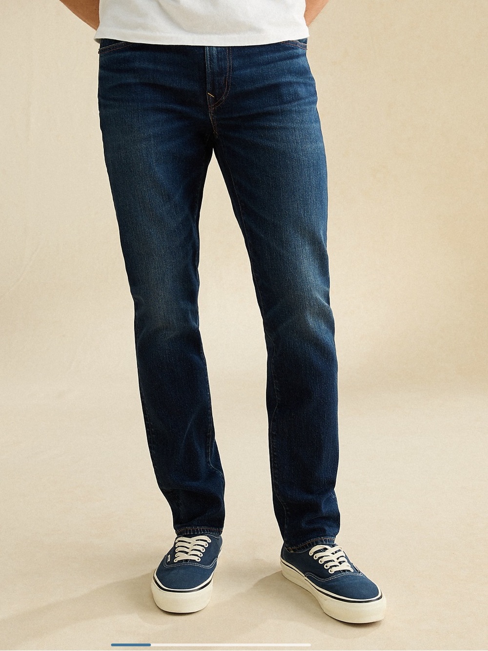 Like New American Eagle Dark Blue Jeans